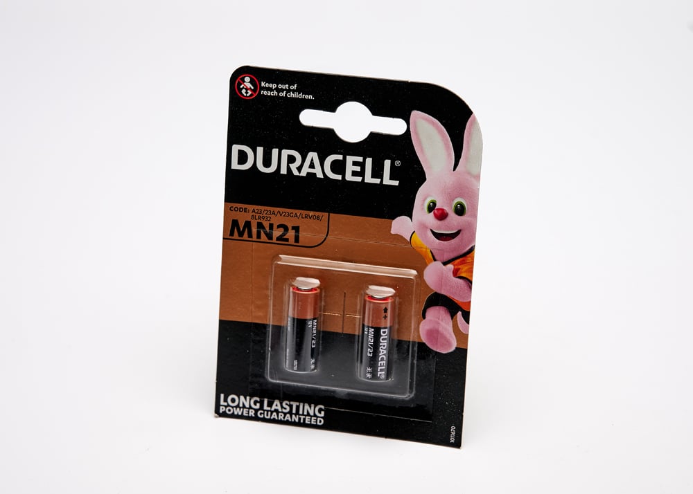 Duracell MN21 Alkaline Battery 2pk - Ennis Photoshop
