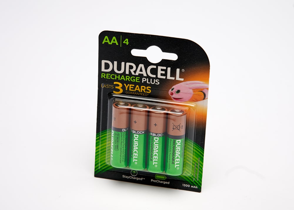 batt nimh aa duracellrechargeplus 4pk